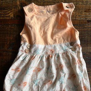 Cat & Dogma Bubble Romper 12-18 months Girl